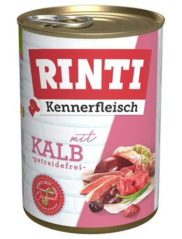 RINTI Kennerfleisch - RINTI 400g Dose - Kalb