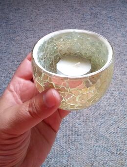 Teelichtglas zu verkaufen - Hünxe