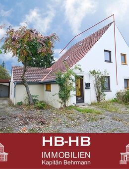 Projekt für Handwerker: Doppelhaushälfte mit großem Grundstück in Bremen-Arsten! - Bremen