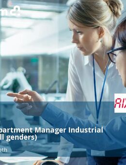 Senior Department Manager Industrial Quality (all genders) - Herzogenrath