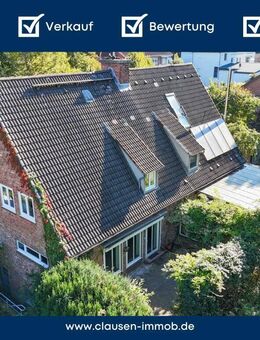 Stadtnah leben, im Grünen genießen - verwunschene DHH in NMS-Innenstadt! - Neumünster
