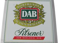 DAB Dortmunder Actien Brauerei - Pilsener - Zapfhahnschild - 10 x 10 cm - Motiv 4 - aus Kunststoff - Doberschütz