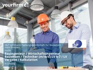 Bauingenieur / Wirtschaftsingenieur Bauwesen / Techniker (m/w/d) LV 6-7 / LV Vergabe / Kalkulation - Leipzig