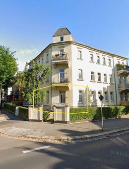 Vermietete 2-Raum-Eigentumswohnung, Erdgeschoss, inkl. PKW-Stellplatz, Dresden-Gruna, Nähe Großer Garten - Dresden