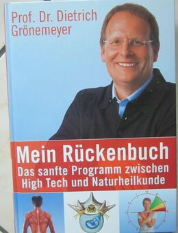 Mein Rückenbuch - Das sanfte Programm, Professor Dr, Dietrich Grönemeyer, inkl. Widmung/Autogramm - München