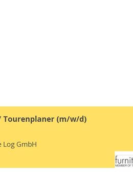 Disponent / Tourenplaner (m/w/d) - Lemgo