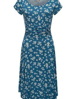 Ragwear Sommerkleid Ivone leichtes Jersey-Kleid mit stylischer Raffung