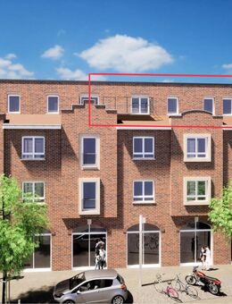 Penthouse-Wohnung mit Dachterrasse in der Rheder Innenstadt - Rhede