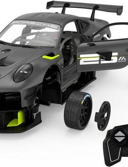 Jamara Modellbausatz RC-Auto Porsche 911 GT2 RS Clubsport 25 1:18 grau 2,4 GHz, Maßstab 1:18