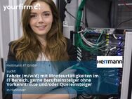 Fahrer (m/w/d) mit Monteurtätigkeiten im IT Bereich, gerne Berufseinsteiger ohne Vorkenntnisse und/oder Quereinsteiger - Hannover