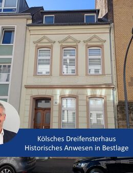 Viel Platz, viel Grün, viel Ruhe - mitten in Köln-Lindenthal - PROVIONSFREI für den Käufer! - Köln