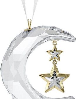 Swarovski Dekohänger Kristall Sammelfigur Holiday Magic Mond Ornament (1 St), Swarovski® Kristall