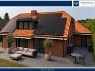 Moderne Fam.-Villa mit Luft-Wärmepumpe, PV, Spa, Doppelgarage & Top-Ausstattung in ruhiger Lage - Oelde