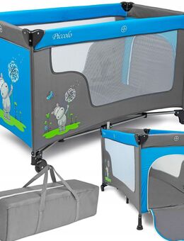 Kinder Reisebett 71 x 126 cm mehrfarbig Set - Wuppertal