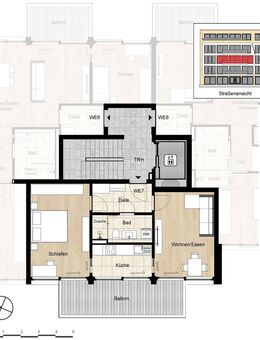 WE 7: 2 Zimmer im 2. OG - Mitte - Berlin
