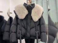 Winter Frauen Weiße Jacke Damen Vintage Kurze Warme Puffer - Heilbronn