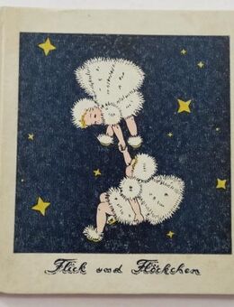 Castièl, Nina. Wie Flick und Flöckchen zur Erde flogen. Märchen, von 1948 - Königsbach-Stein