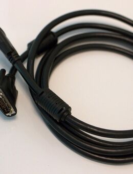 DVI-I Kabel 3m schwarz Copartner dickes Kabel - München Altstadt-Lehel