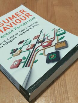 Consumer Behaviour, Solomon, Bamossy, Askegaard, Hogg, Taschenbuch, 706 Seiten, Pearson Education, 2016, ISBN 978-1-292-11672-3, in Englisch - Schwabach