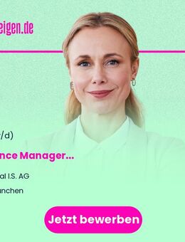 Finance Manager (m/w/d) - München