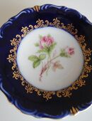 LINDNER Moosrose Echt Kobalt Konfektschale, Vintage in 50858