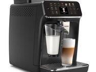 Philips Kaffeevollautomat EP4441/50 4400 Series, 12 Kaffeespezialitäten (heiß oder eisgekühlt), LatteGo-Milchsystem, SilentBrew Technologie, Schwarz