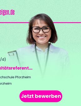 Fakultätsreferent (m/w/d) - Pforzheim
