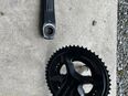 Shimano 105 FC-R7100 Kurbelgarnitur 52/36 mit 4iiii Powermeter (linker Kurbelarm) in 6440