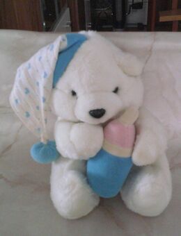 Stofftier Teddy als Baby - Unna