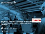 Material Compliance Manager w/m/d | ESG | Umweltmanagement | Mechatronische Systeme - Sexau