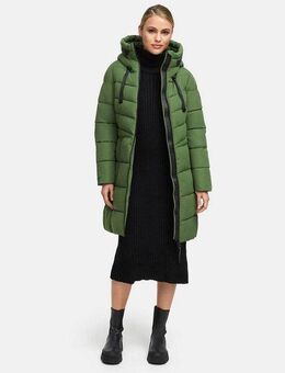 Marikoo Winterjacke Natsukoo XVI Stepp Mantel mit großer Kapuze
