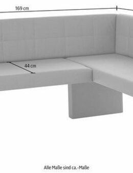 massivline&more Eckbank Anna 2, Breite 169 cm