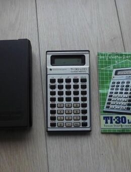 Taschenrechner Texas Instruments TI-30 Hülle+Anleitung Calculator 8,- - Flensburg