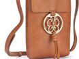 LASCANA Umhängetasche Handytasche, mit Zierschnalle, Minibag, Crossbody Bag VEGAN in 00000