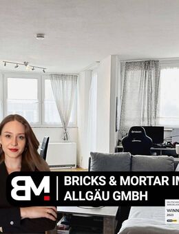 2-Zimmer-Wohnung mit Balkon in zentraler Lage von Kempten - Kempten (Allgäu)