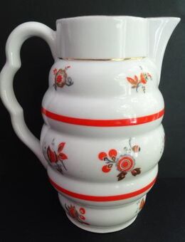 Art Deco Kanne Kakaokanne Leuchtenburg um 1930 - Königsbach-Stein
