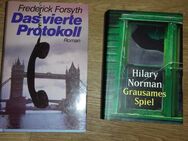 Frederick Forsyth-Das vierte Protokoll HC und Hilary Norman-Grausames Spiel HC - Euskirchen