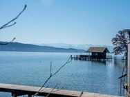 Niederpöcking - Charmante 2-Zimmer-Wohnung mit Garten - weniger als 100 m zum Starnberger See! - Pöcking