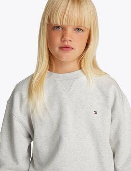 Tommy Hilfiger Sweatshirt U TIMELESS SWEATSHIRT mit Logostickerei
