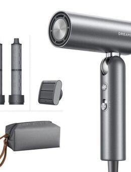 Dreame Haartrockner Pocket Neo Hochgeschwindigkeits-Haartrockner, 1300 W, Kompakt & klappbar, vielseitige Aufsätze, 110.000 U/min