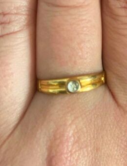 Echt Goldring zu verkaufen 585 Gold - Essen