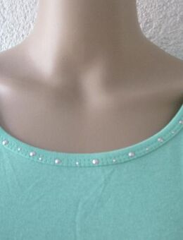 NEU mit ETIKETT * Edel * Silber Nieten * Tank * Top * T- Shirt "BEXLEYS Edition" Gr. 40- 42, 44/ M- L * mint- smaragd- grün * - Riedlingen