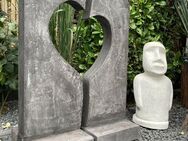 Steinfigur Herz Gartenfigur - Laer