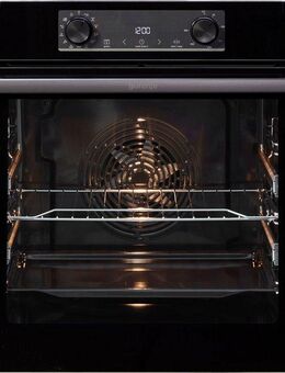 GORENJE Einbaubackofen BOS6737E09BGOT, mit 2-fach-Teleskopauszug, Aqua-Reinigungsfunktion, Pizzafunktion mit 300 °C – perfekt für Pizza, Focaccia und mehr!