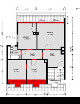 Zentrumswohnung WG geeignet, Handwerker Wohnung - Hannover