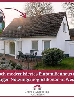 Frisch modernisiertes Einfamilienhaus mit vielseitigen Nutzungsmöglichkeiten in Westerholt - Westerholt