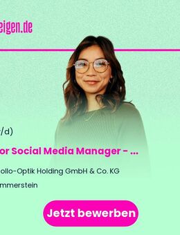 Senior Social Media Manager - DACH (m/w/d) - (befristet auf 2 Jahre) - Kammerstein