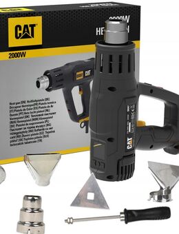 Heißluftpistole CAT DX87 2000W Temperaturregelung 50-600C LCD - Wuppertal