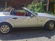 Mercedes SLK 200 silber mit rotem Leder innen BJ 98 - Zwickau