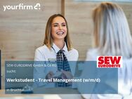 Werkstudent - Travel Management (w/m/d) - Bruchsal
